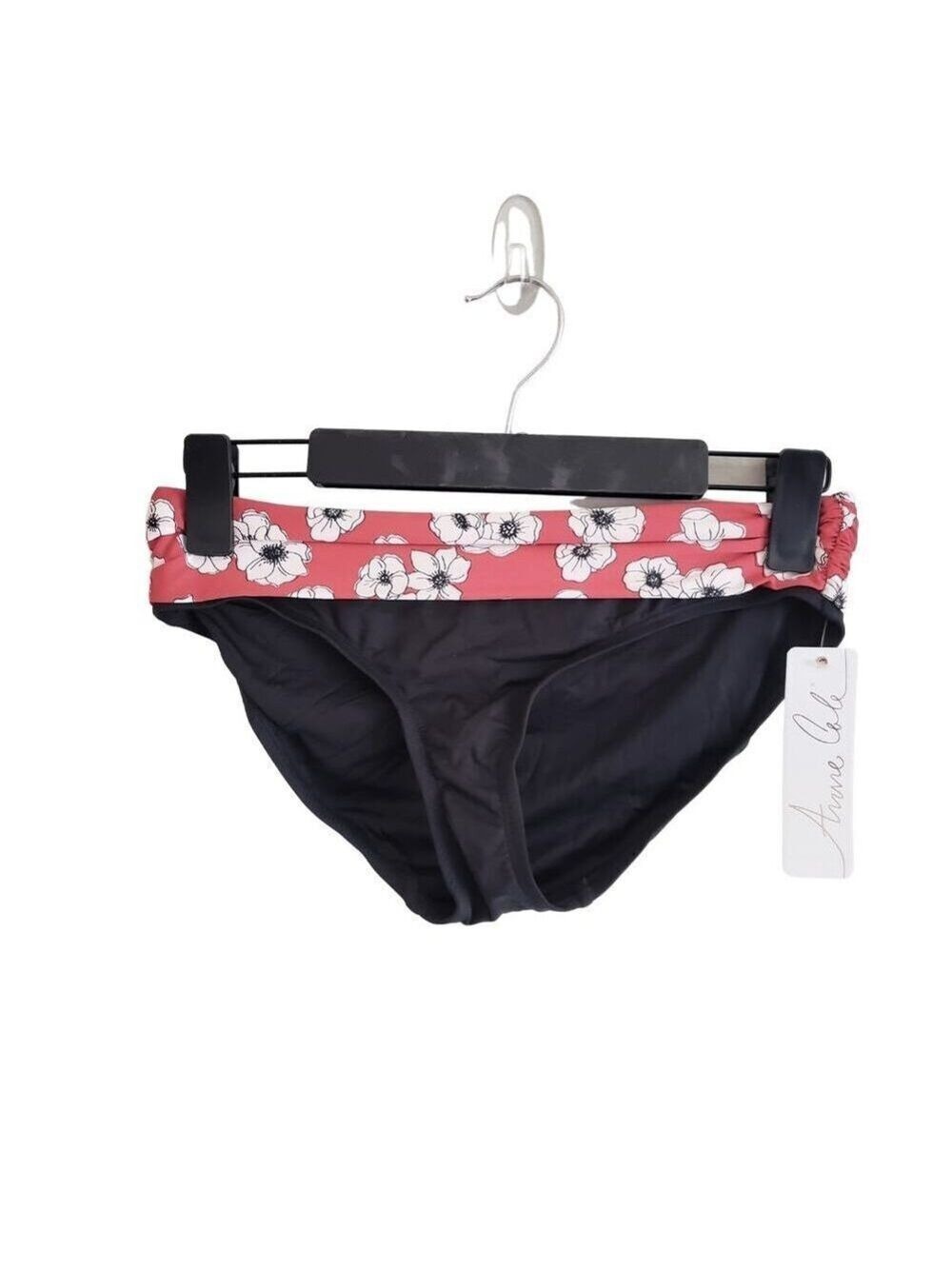 Anne Cole Black Bikini Bottom Size S